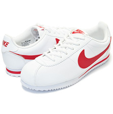 NIKE CORTEZ GS wht/university red 749482-103画像