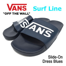 VANS Slide-On Dress Blues Surf Line VN-0004KIIX8画像