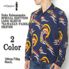 Duke Kahanamoku SPECIAL EDITTION LONG SLEEVE "HAWAIIAN PADDLE" DK27558画像