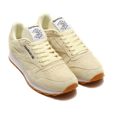 Reebok CL LTHR PASTELS WASHED YELLOW/CLASSIC WHITE/COLEGUM BS8970画像