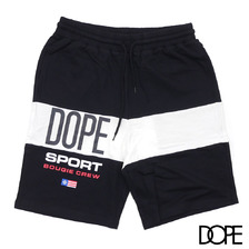 DOPE FIELDER STRIPED SWEAT SHORTS画像