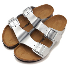 BIRKENSTOCK ARIZONA SILVER GK555133画像