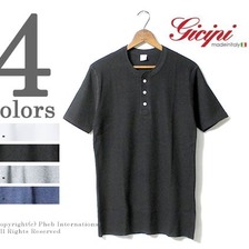 GICIPI WAFFLE HENLEY NECK SS 1702P-70006060画像