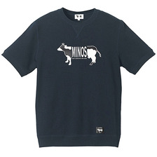 MINOS SS MILK LOGO CREW SWEAT (NAVY) MNQ3-SW02画像