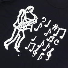 BLACK COMME des GARCONS SAX MAN TEE画像