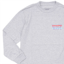 Know Wave Single Pop L/S Tee GRAY画像