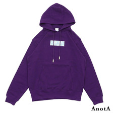 AnotA COOX HOODY PURPLExGOLD画像