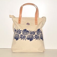 Duke Kahanamoku キャンバズトートバッグ "DUKE'S PINEAPPLE" DK02487画像