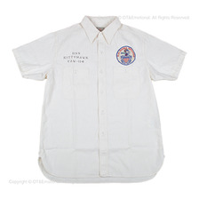 Buzz Rickson's 半袖ホワイトシャンブレーワークシャツ SNOOPY BR37638画像