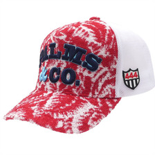 YOSHINORI KOTAKE DESIGN &times; Palms&co PILE MESH CAP RED画像