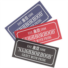 NEIGHBORHOOD スーベニアシリーズ BAR.TOKYO/P-STICKER (ステッカー3枚セット) 171MYNH-AC02S画像