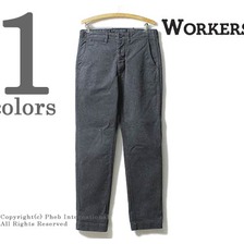 Workers Workers Officer Trousers Slim Type 2 Cotton Serge画像