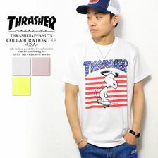 THRASHER &times; PEANUTS COLLABORATION TEE -USA- THPN-SST002画像