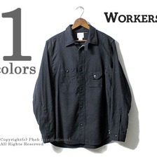 Workers Cigaret Pocket Shirt, Doby,画像