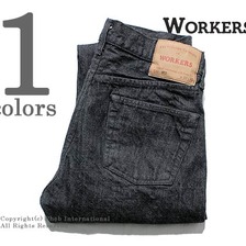 Workers Lot 802, Black Jeans, Washed画像