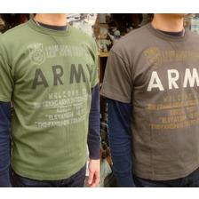TOYS McCOY MILITARY TEE SHIRT ARMY "121ST AVN CO" TMC1731画像