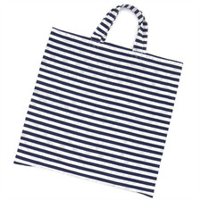 COMME des GARCONS &times; Osamu Harada Border Tote Bag NAVY画像