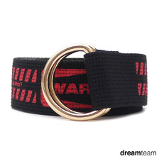DREAM TEAM WARNING RING BELT BLACK画像