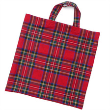 COMME des GARCONS &times; Osamu Harada Wool Check Tote Bag画像