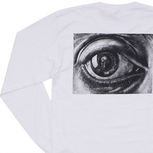 Supreme &times; M.C.Escher Eye L/S Tee WHITE画像