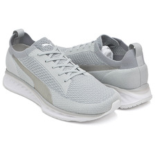PUMA IGNITE SOCK PLUS EVOKNIT GL GRAY - QUARRY - PUMA WHITE 362569-05画像