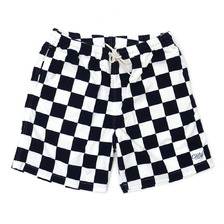 RHC Ron Herman &times; STANDARD CALIFORNIA Checker Shorts WHITExNAVY画像
