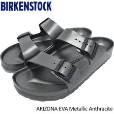 BIRKENSTOCK ARIZONA EVA Metallic Anthracite GE1001497画像
