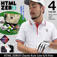 HTML ZERO3 Charlie Kyle Line S/S Polo CT189画像