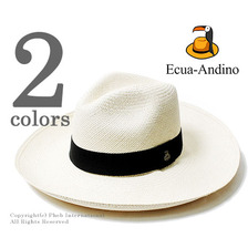 Ecua-Andino エクストラロングブリム クラシックパナマハット画像