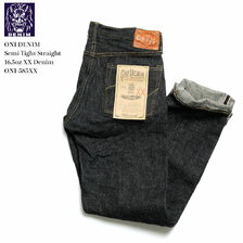 ONI DENIM Semi Tight Straight 16.5oz XX Denim ONI-585XX画像