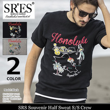 PROJECT SR'ES Souvenir Half Sweat S/S Crew KNT01300画像