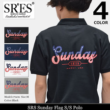 PROJECT SR'ES Sunday Flag S/S Polo KNT01295画像