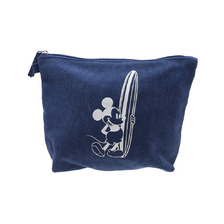 SPECIAL PRODUCT DESIGN Ron Herman SURF MICKEY POUCH(BORN TO SURF) NAVY画像
