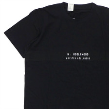 N.HOOLYWOOD 1/2 MISTER HOLLYWOOD TEE BLACK画像