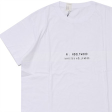 N.HOOLYWOOD 1/2 MISTER HOLLYWOOD TEE WHITE画像