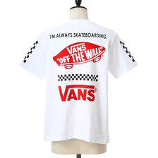VANS CHECKER SLEEVE S/S T-SHIRTS画像