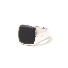 Tom Wood Cushion Black Onyx Ring M画像