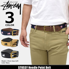 STUSSY Needle Point Belt 135139画像