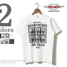 TOYS McCOY McHILL SPORTS WEAR TEE FELIX THE CAT "BLACK BOTTOM TMC1737画像