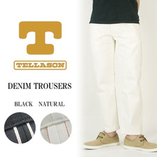 TELLASON DENIM TROUSERS BOT-049画像