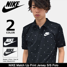 NIKE Match Up Print Jersey S/S Polo 833886画像