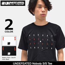 UNDEFEATED Nobody S/S Tee 5900889画像