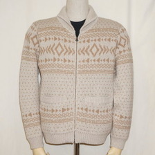 THE FLAT HEAD F-NWC-102 WOOL CARDIGAN画像