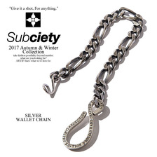 Subciety SILVER WALLET CHAIN 103-87186画像