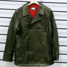 THE FLAT HEAD F-DLJ001 DEER SKIN P-COAT画像