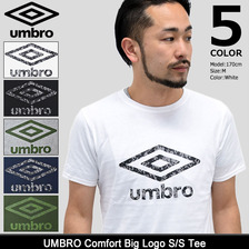 UMBRO Comfort Big Logo S/S Tee UCS5750画像