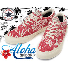 CONVERSE SKIDGRIP ALOHASHIRTS red 32460912/1CK149画像