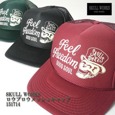 SKULL WORKS ロウブロウメッシュキャップ 151714画像
