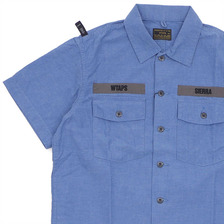 WTAPS BUDS SS 01/SHIRT.COTTON.CHAMBRAY 171GWDT-SHM02画像