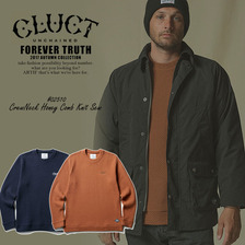 CLUCT CREWNECK HONEY COMB KNIT SEW 02510画像